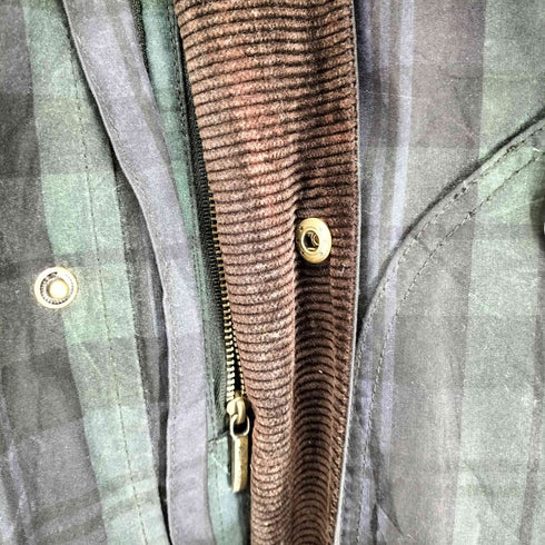 ブルックスブラザーズ BROOKS BROTHERS ブラックウォッチ柄 オイルドジャケット メンズ